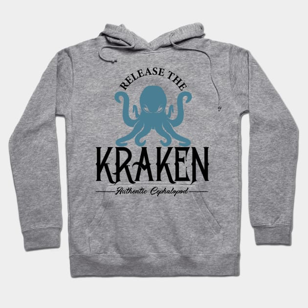 Release the Kraken - Authentic Cephalopod Hoodie by Meta Cortex